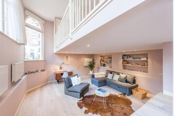 Hip Split Level Apartment On The Ground Floor Amsterdam Exterior foto