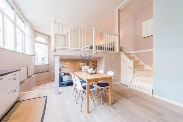 Hip Split Level Apartment On The Ground Floor Amsterdam Exterior foto